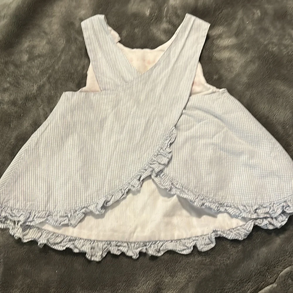 Shrimp & grits swing back smocked gumball top size 2 - Picture 2 of 2
